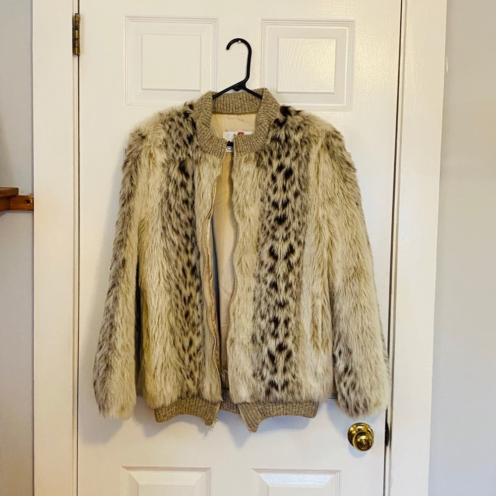 Vintage Faux Fur Jacket